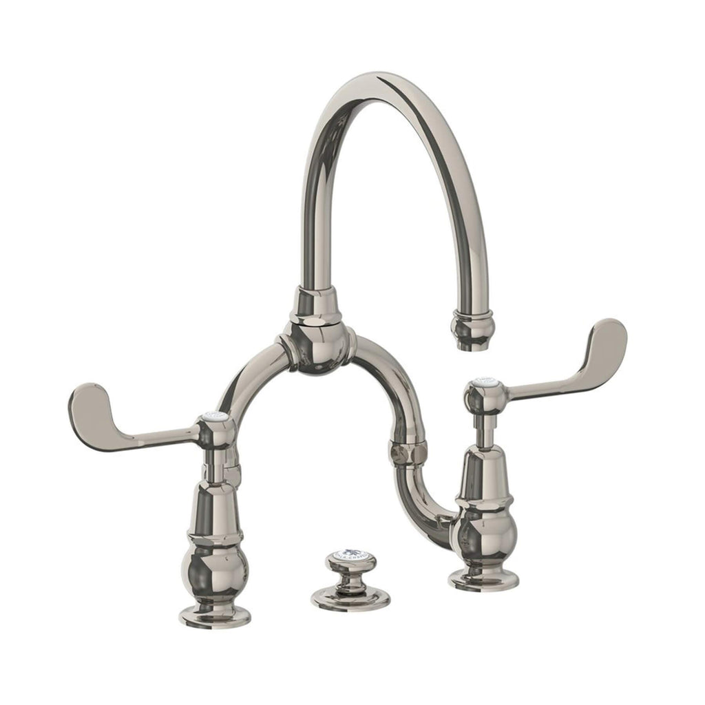 Lefroy Brooks La Chapelle Lever Basin Bridge Mixer FL9000