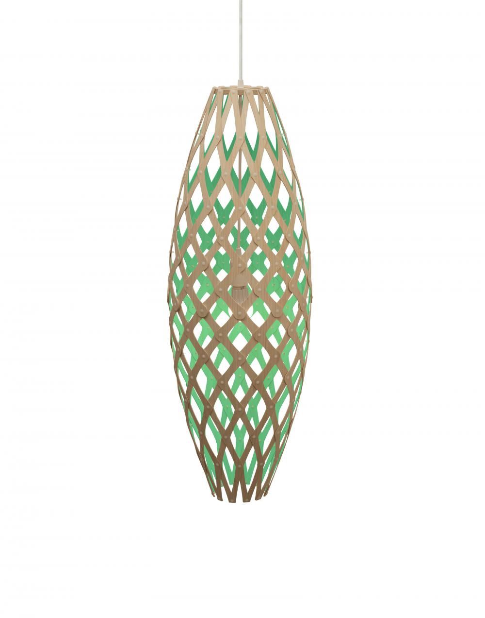 David Trubridge Hinaki Pendant Light Coloured - 1 Side