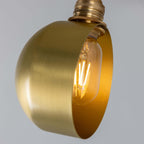 Mullan Lighting San Jose Adjustable Modern Brass Wall Light
