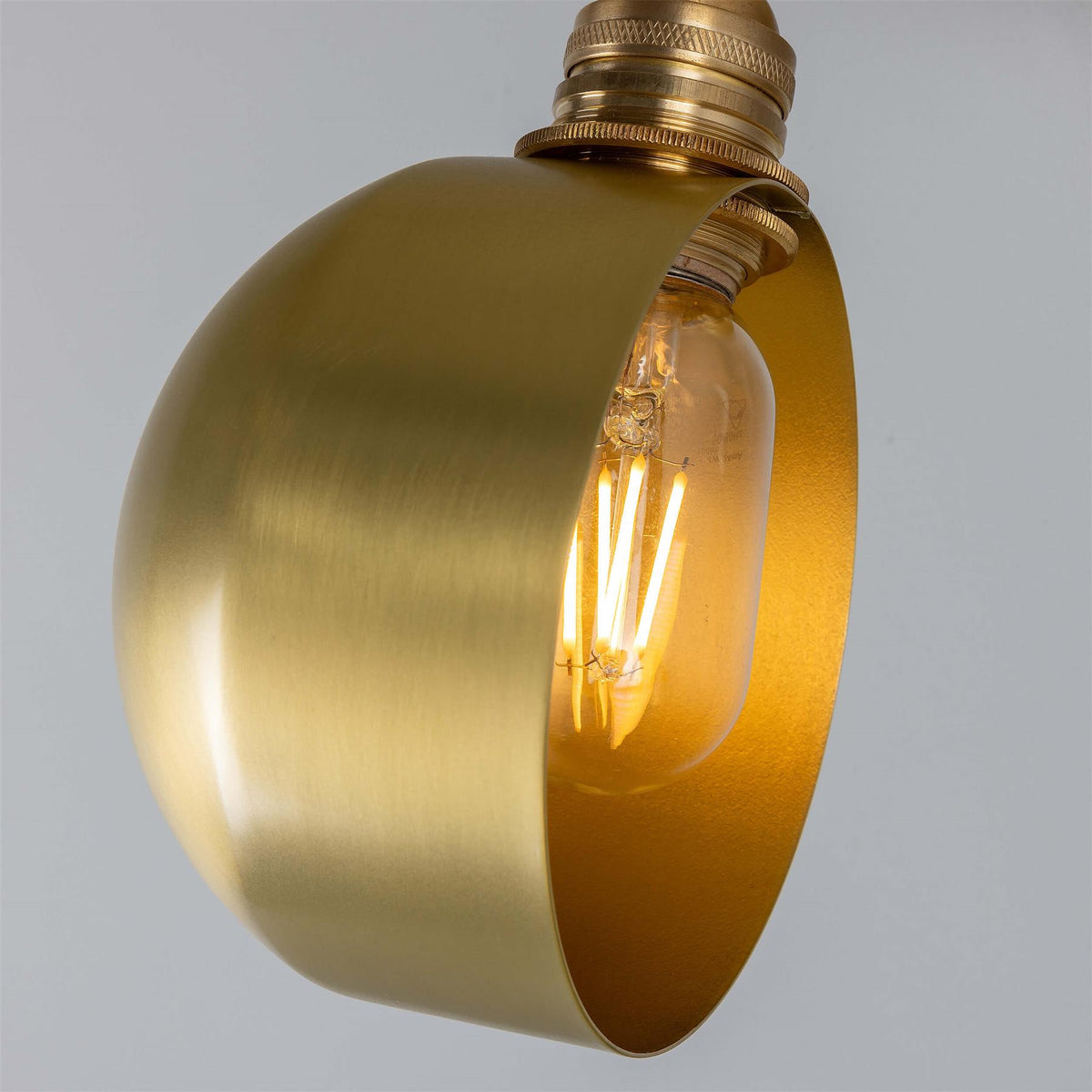 Mullan Lighting San Jose Adjustable Modern Brass Wall Light