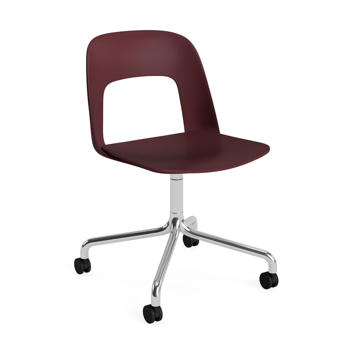 HAY Layout Chair 161 with 4 Star Swivel Wheel Base