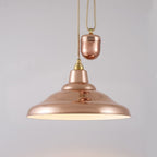 Davey Rise & fall School Pendant Light