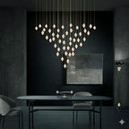 Marc Wood Gem Conical Cluster Pendant Light