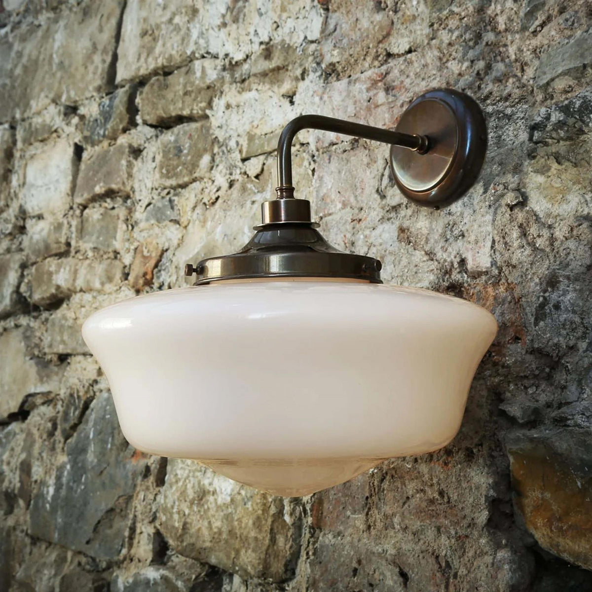 Mullan Lighting Anath Schoolhouse Bathroom Wall Light