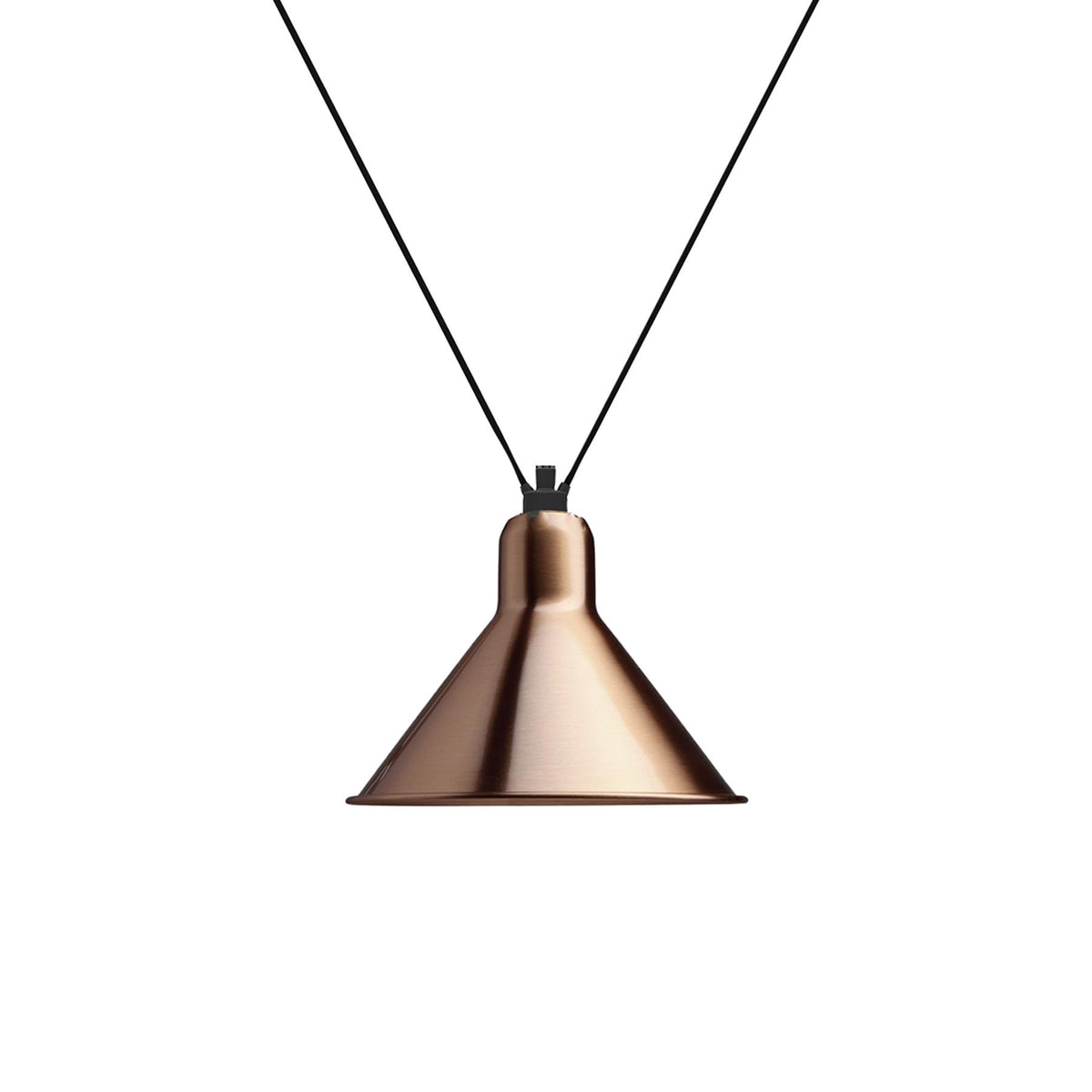 DCW Editions Les Acrobates De Gras Pendant 322 with Conical Shade