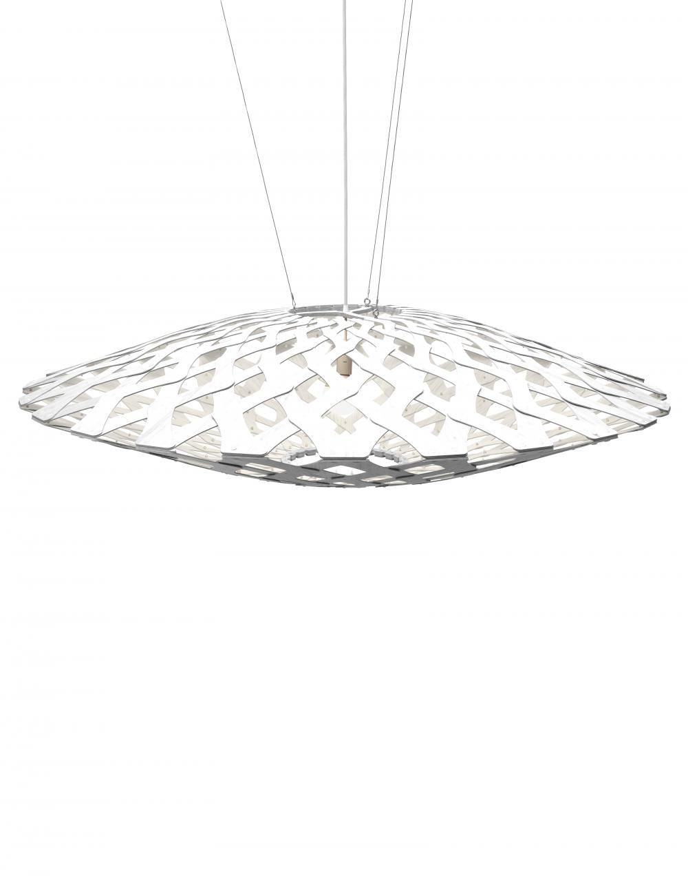 David Trubridge Flax Pendant Light Coloured - 2 Sides
