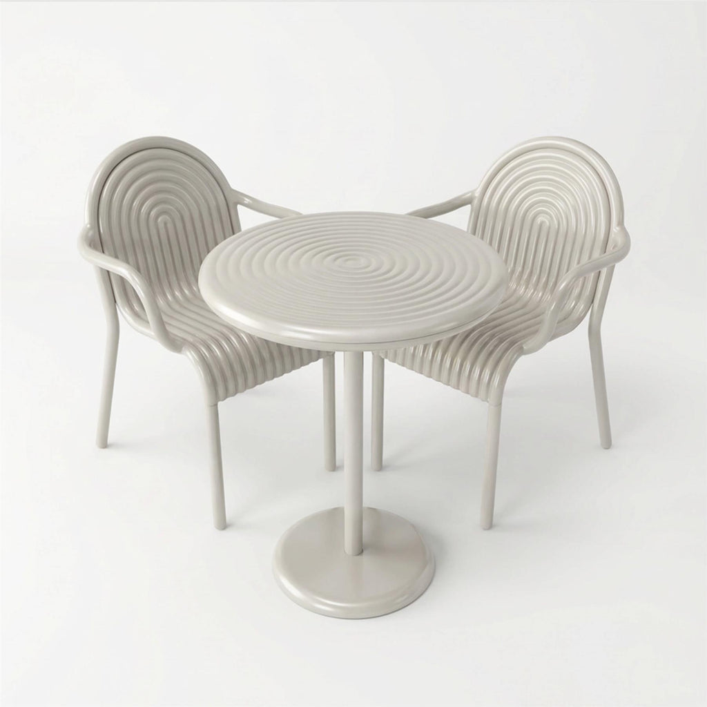 Tom Dixon Groove Balcony Furniture Set - Curated by Holloways of Ludlow