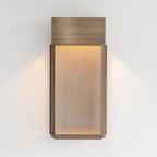 J. Adams Willow Wide Outdoor Wall Light