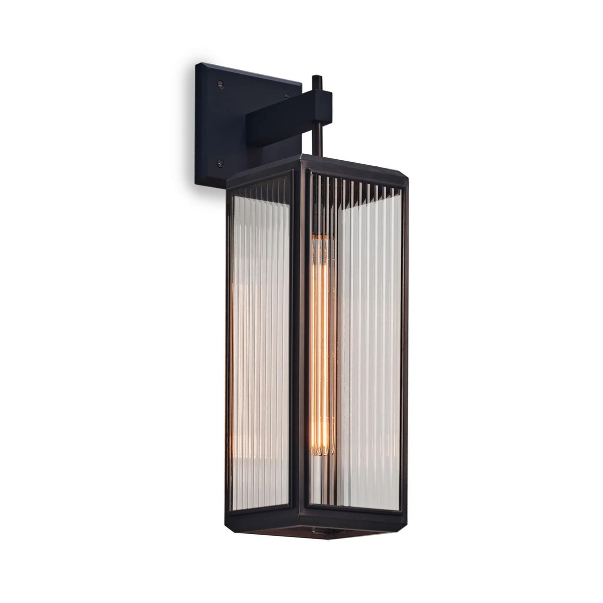 J. Adams Lilac Wall Lantern Light