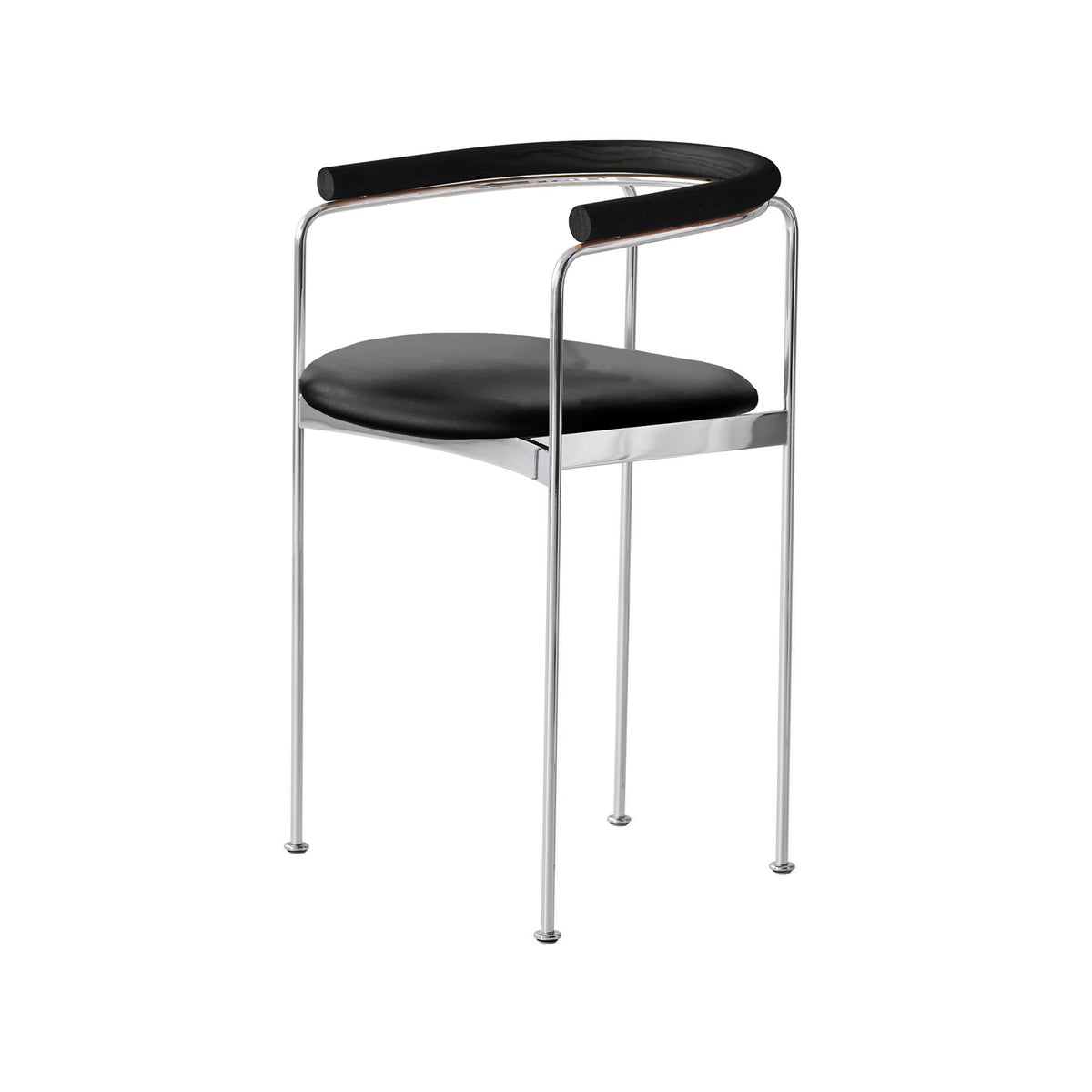 DK3 Baia Counter Stool with Wooden Back