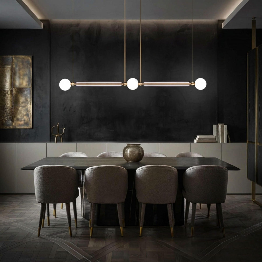 Marc Wood Case Linear Pendant Light