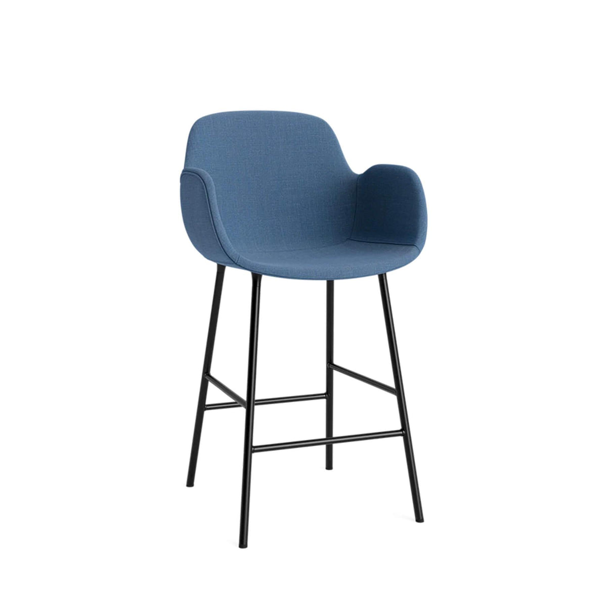 Normann Copenhagen Form Bar Armchair, Metal Legs