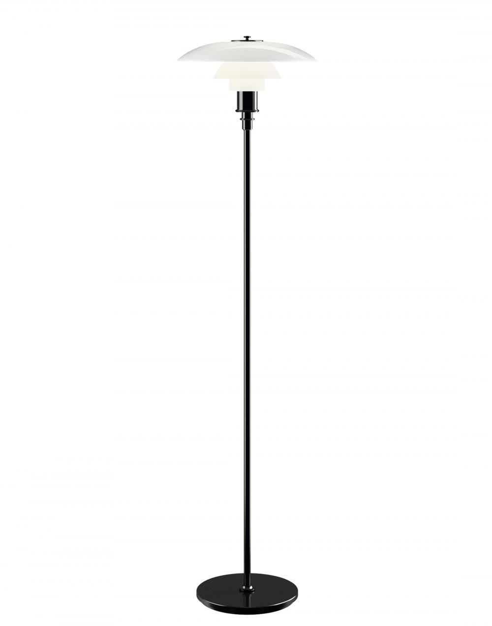 Louis Poulsen PH 3 1/2 - 2 1/2 Glass Floor Lamp