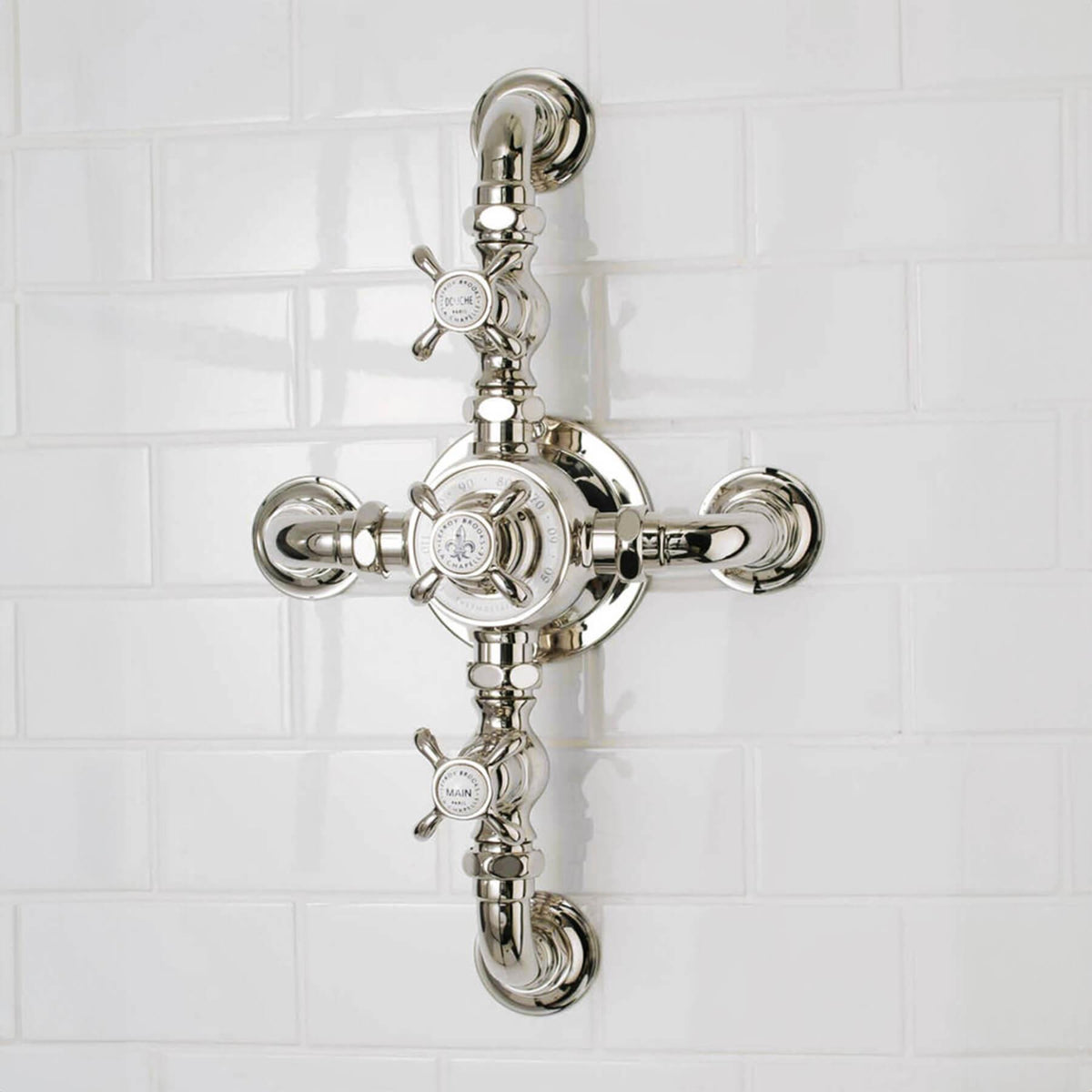 Lefroy Brooks La Chapelle Exposed Dual Control Thermostatic Valve FR8635