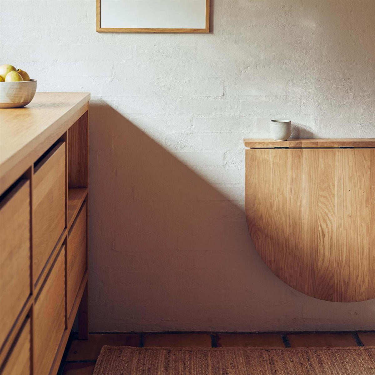 Form & Refine Trefoil Folding Wall Table