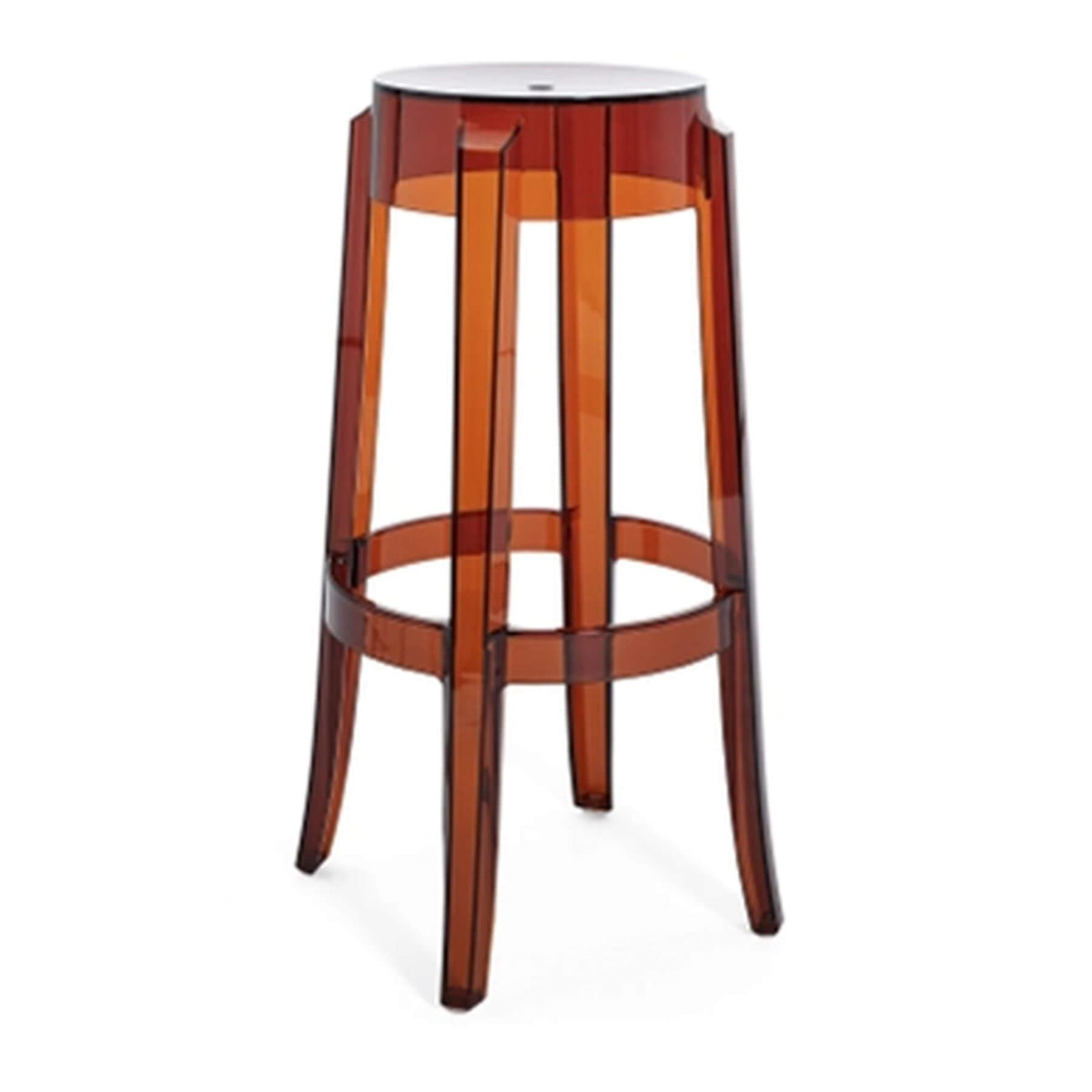 Kartell Charles Ghost Garden Stool