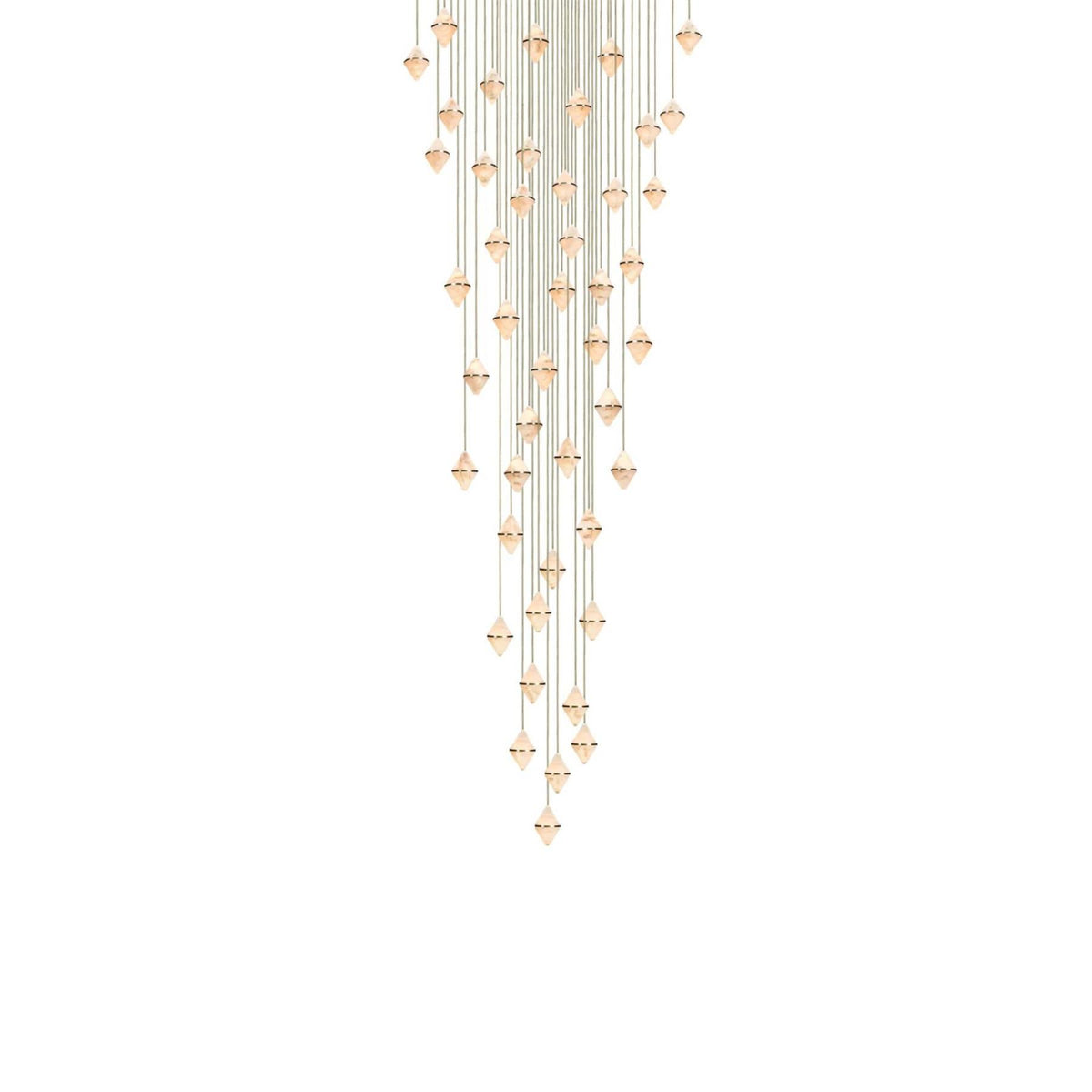Marc Wood Gem Conical Cluster Pendant Light