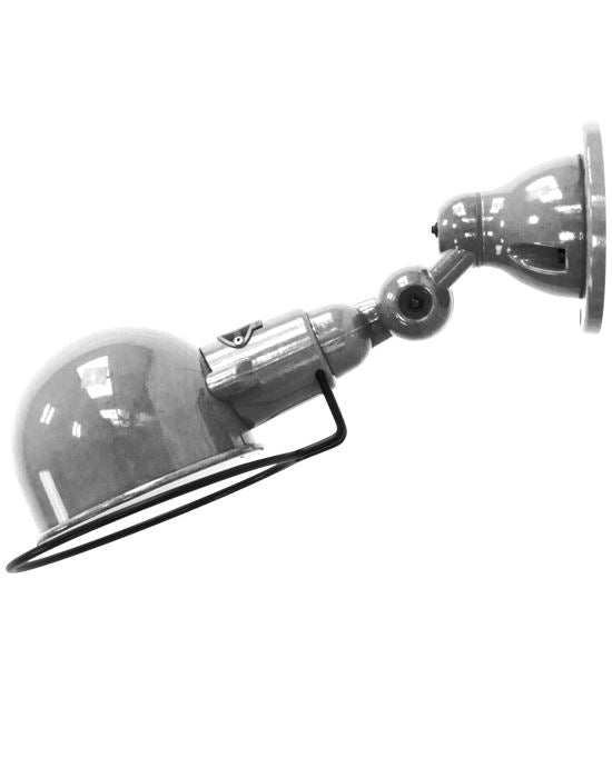 Outlet Jielde Signal Flush Wall Light - Polished Chrome, Hardwired (No Switch)