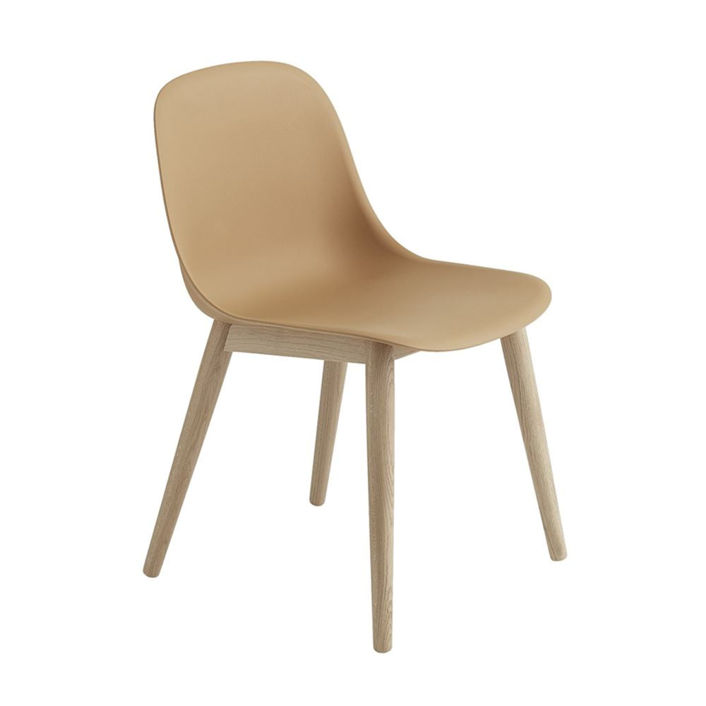 Muuto Fiber Side Chair with Wood Base