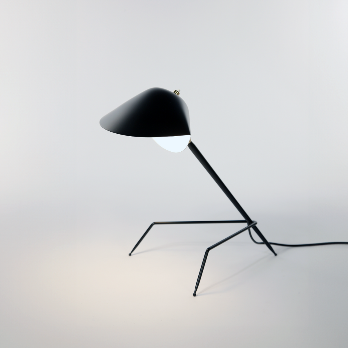 Serge Mouille Lampe Tripode Desk Lamp