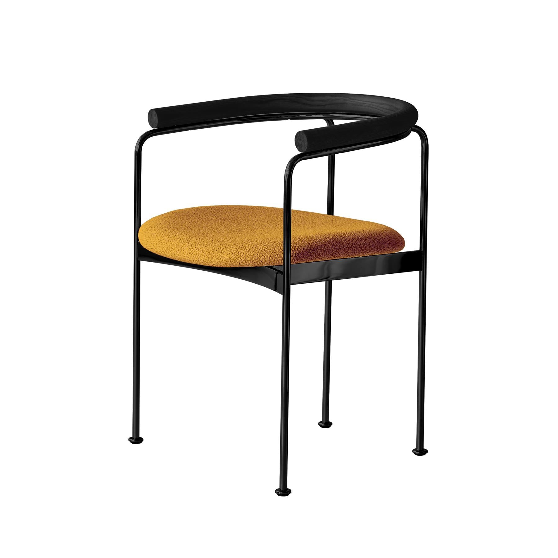 DK3 Baia Chair with Wooden Back