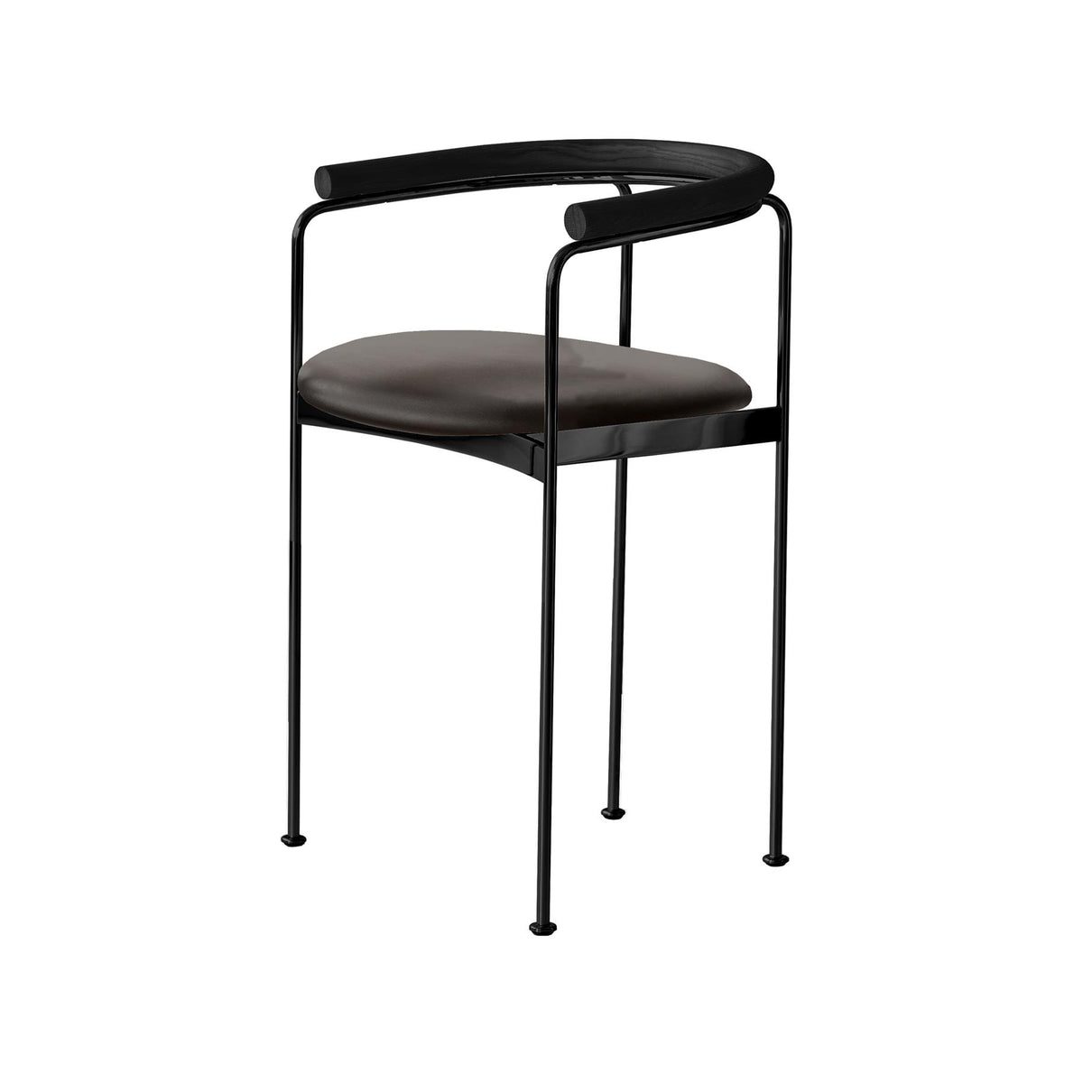 DK3 Baia Counter Stool with Wooden Back