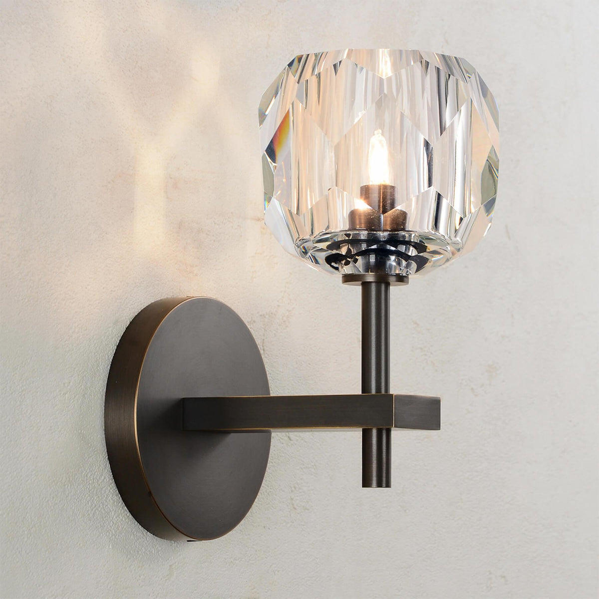Jimmy Raiden Ball Be Crystal Sconce Wall Light