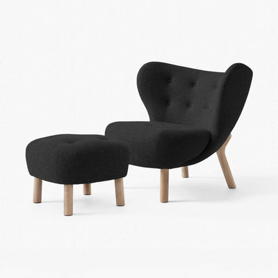&Tradition VB1 Little Petra Chair with Footstool