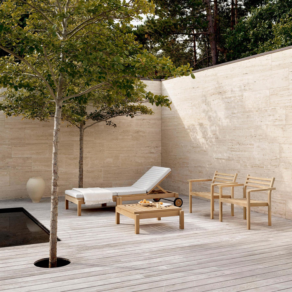 Carl Hansen & Son AH604F Outdoor Lounger Footrest