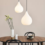 Halo Design Drops Textile Pendant Light