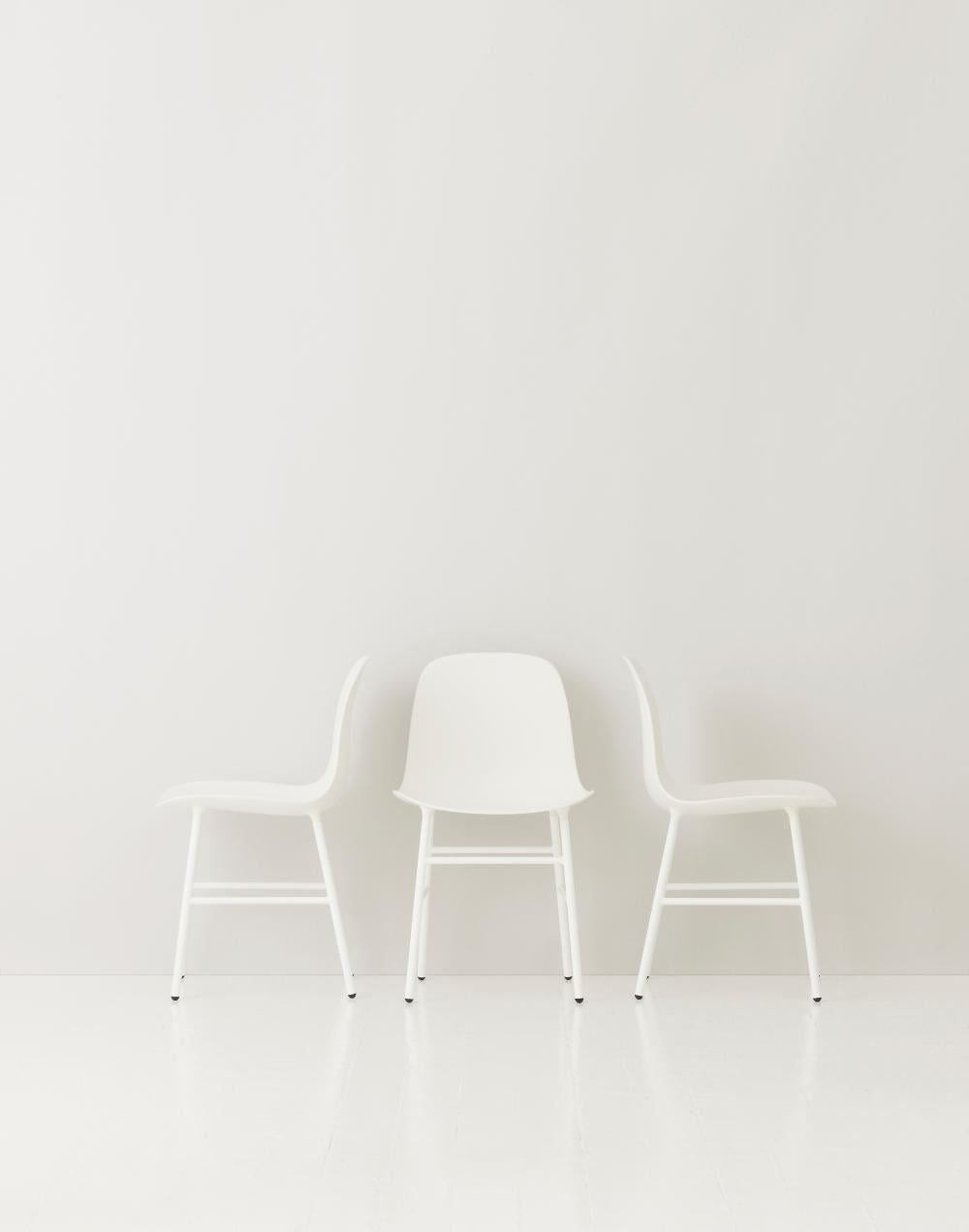 Normann Copenhagen Form Chair with Metal Legs