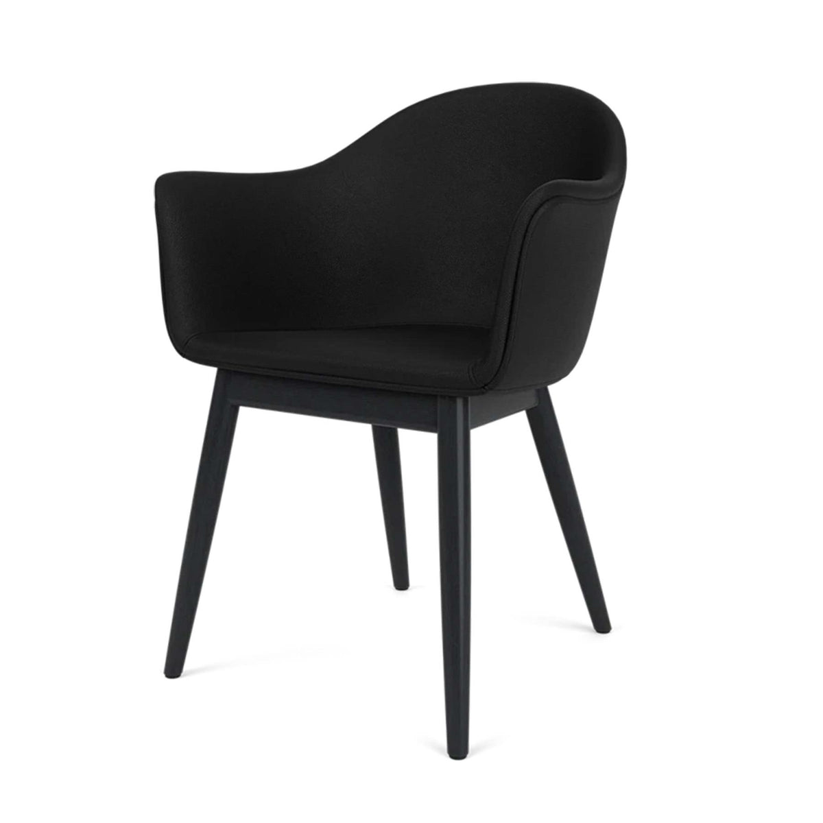 Audo Copenhagen Harbour Dining Chair with Wooden Base