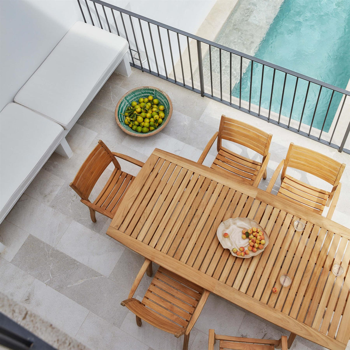 Fritz Hansen Ballare Outdoor Dining Chair