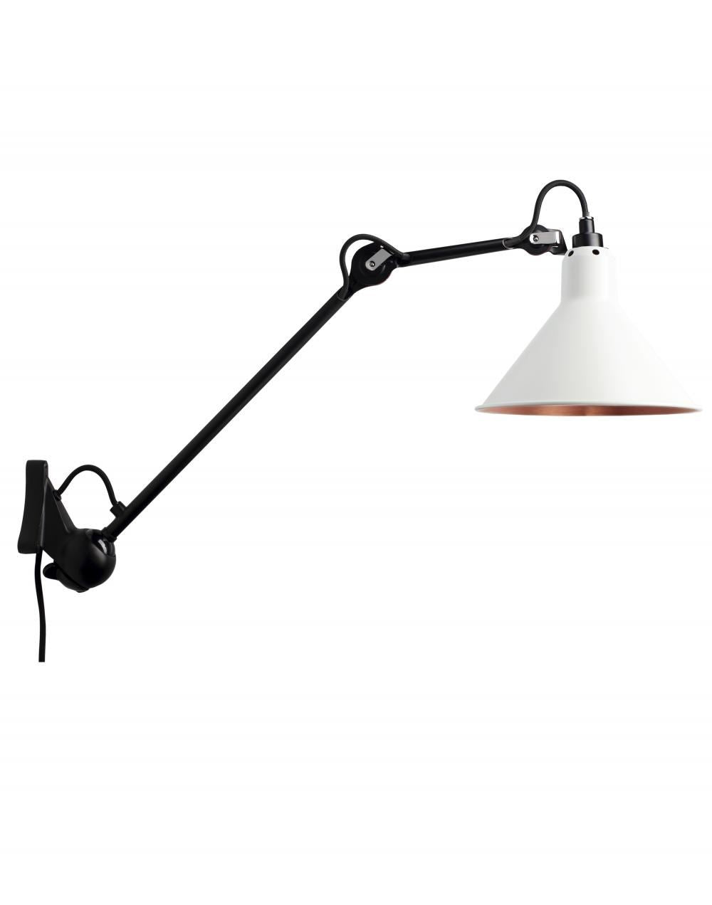 DCW Editions Lampe Gras 222 Wall Light - Black Arm
