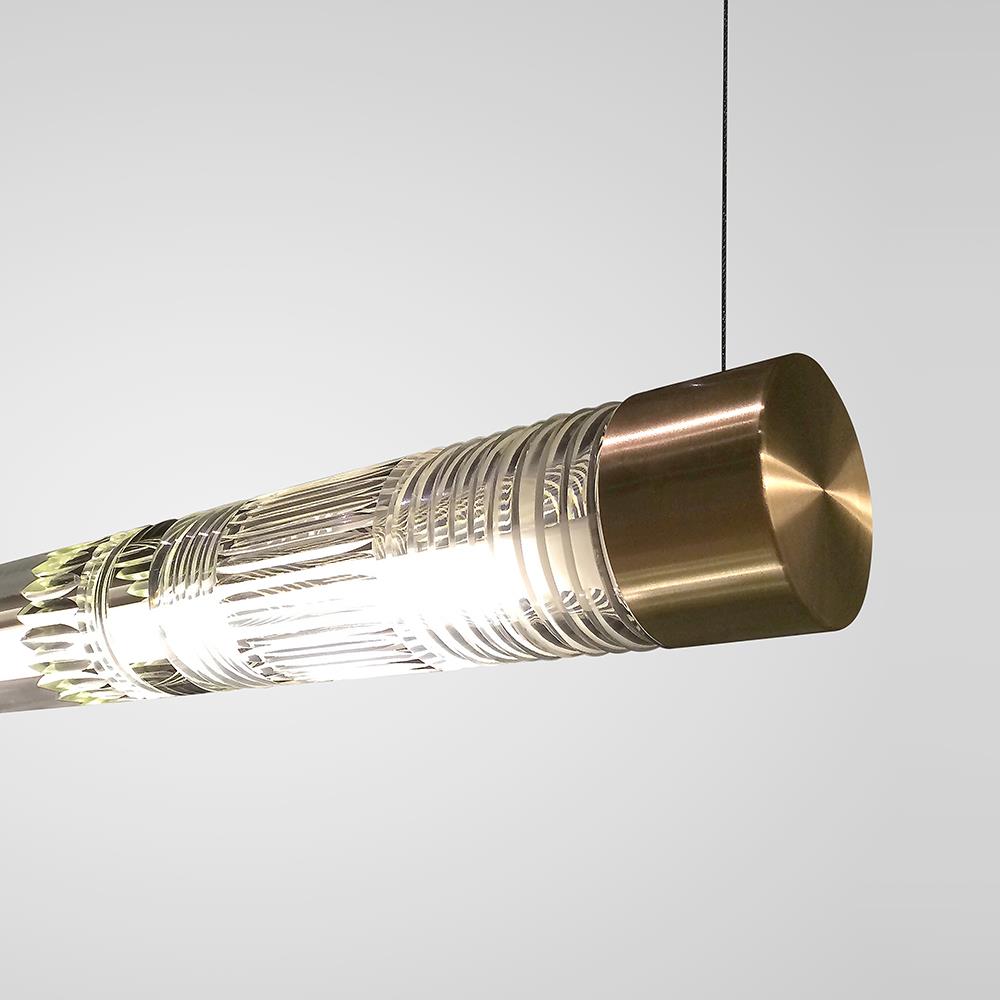 Lee Broom Crystal Tube Pendant Light