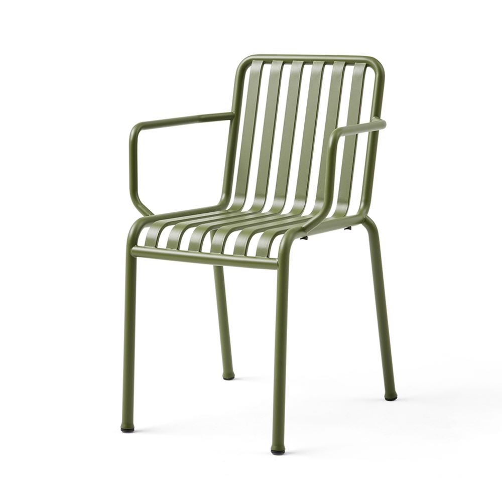 Outlet HAY Palissade Garden Furniture Armchair - Olive Green