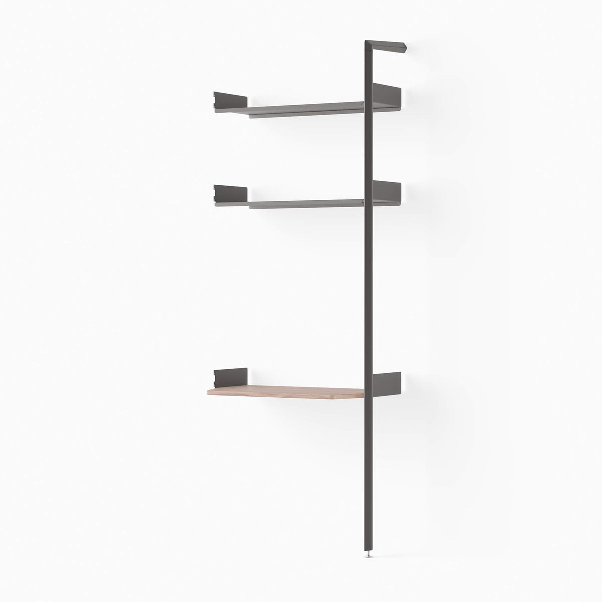 &Tradition Rombe IF5 Industrial Facility Shelves Extension With Desk
