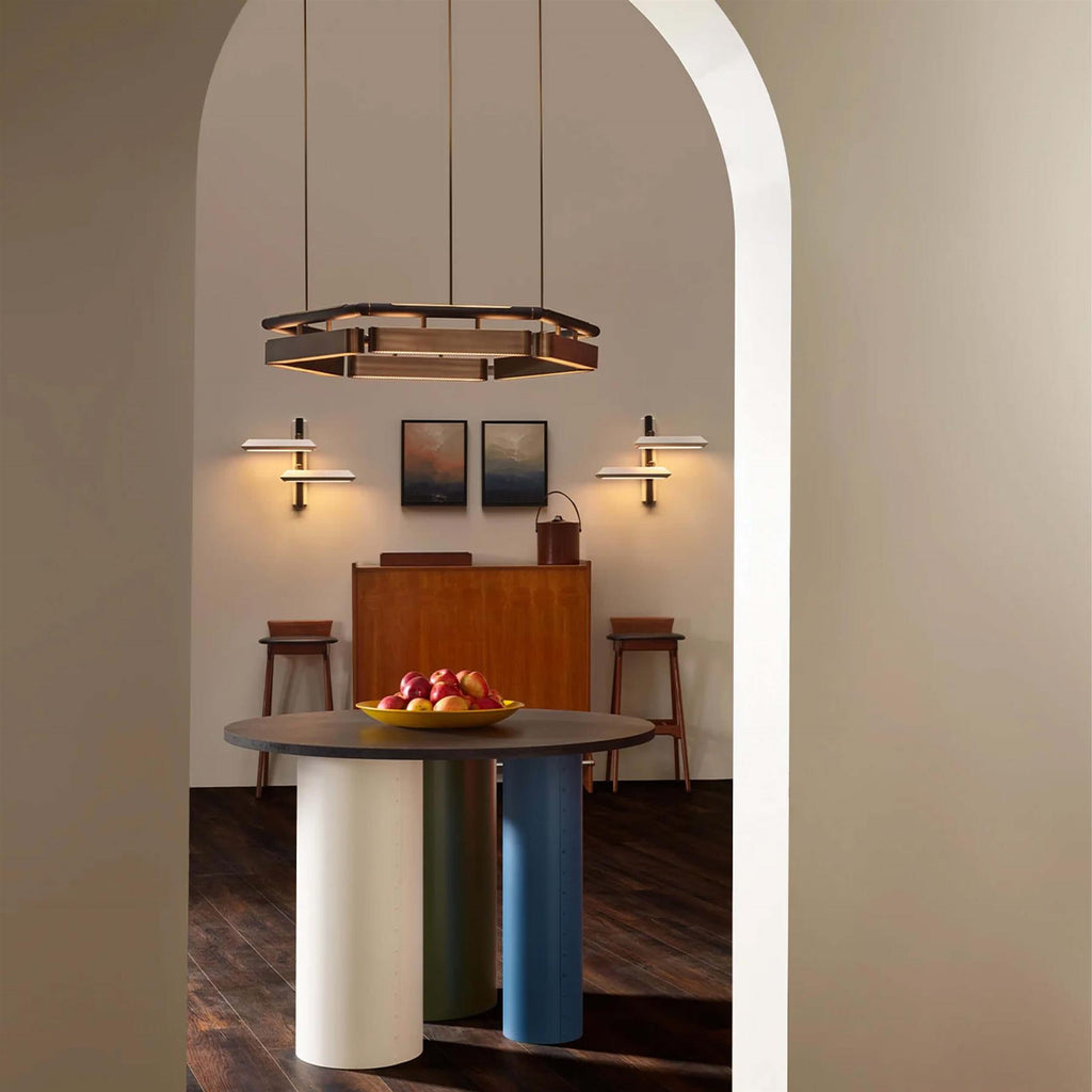 Bert Frank Colt Hexagon Chandelier