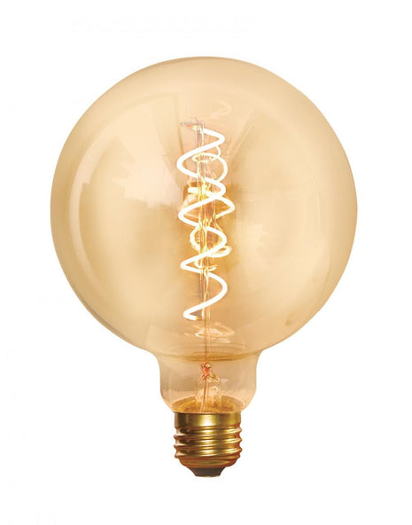 Outlet Industville Vintage Spiral E27 LED Globe Bulb - Amber