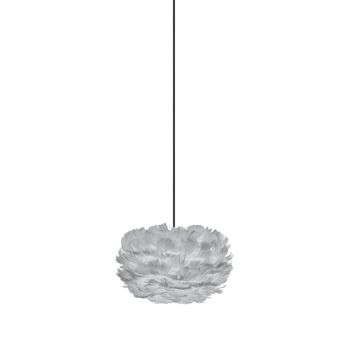 Outlet Umage Eos Pendant Light - Micro, Light Grey, Black Cord Set