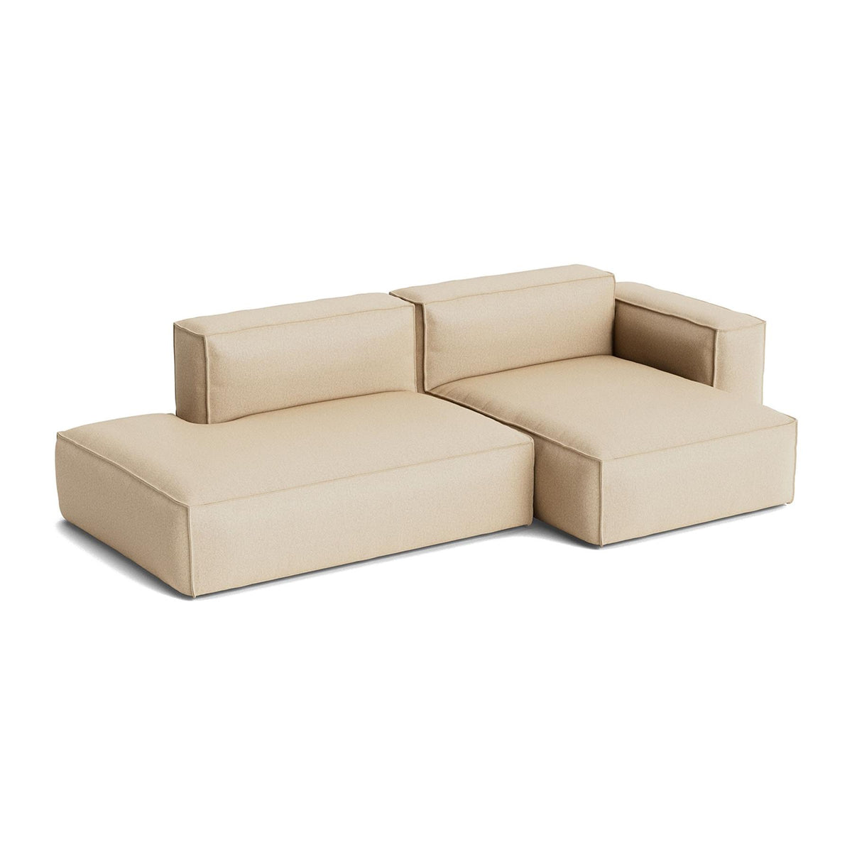 HAY Mags Soft 2+ Seater Sofa Low Armrest with Removable Cover Combination 3 Right