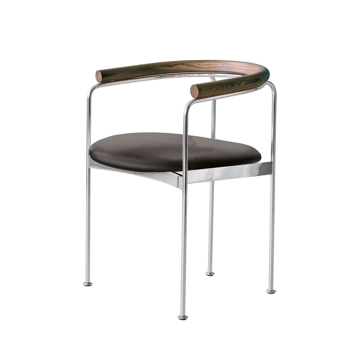 DK3 Baia Chair with Wooden Back