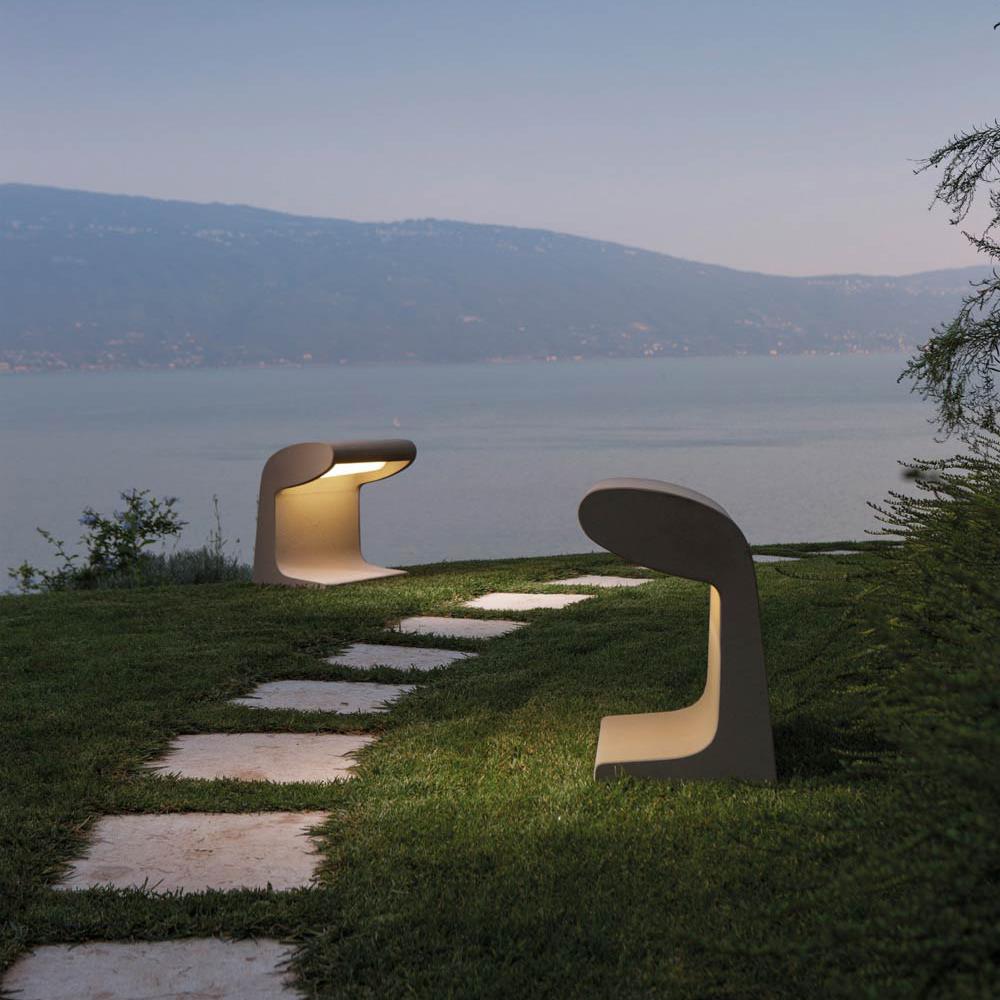 Nemo Borne Beton Grande Floor Lamp - Outdoor - IP44