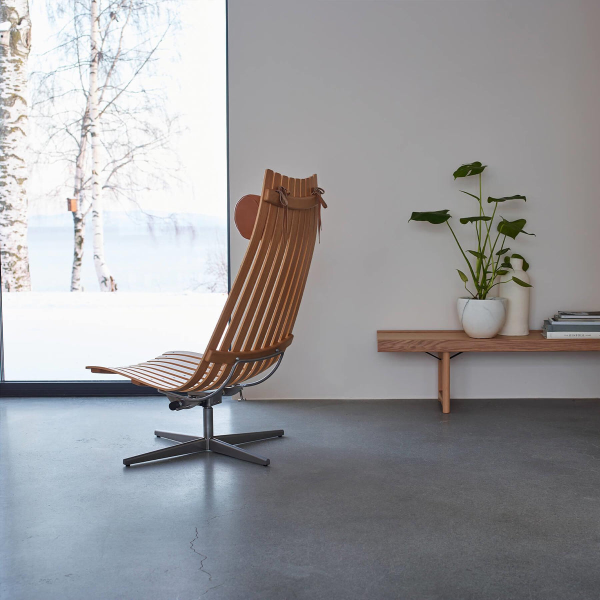 Fjordfiesta Scandia Senior Swivel Lounge Chair