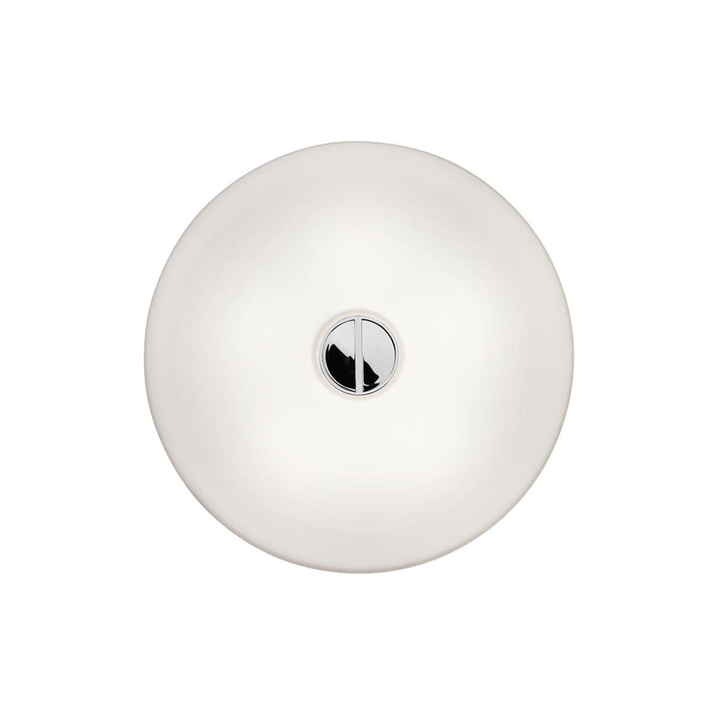Flos Mini Button Wall Light - Glass