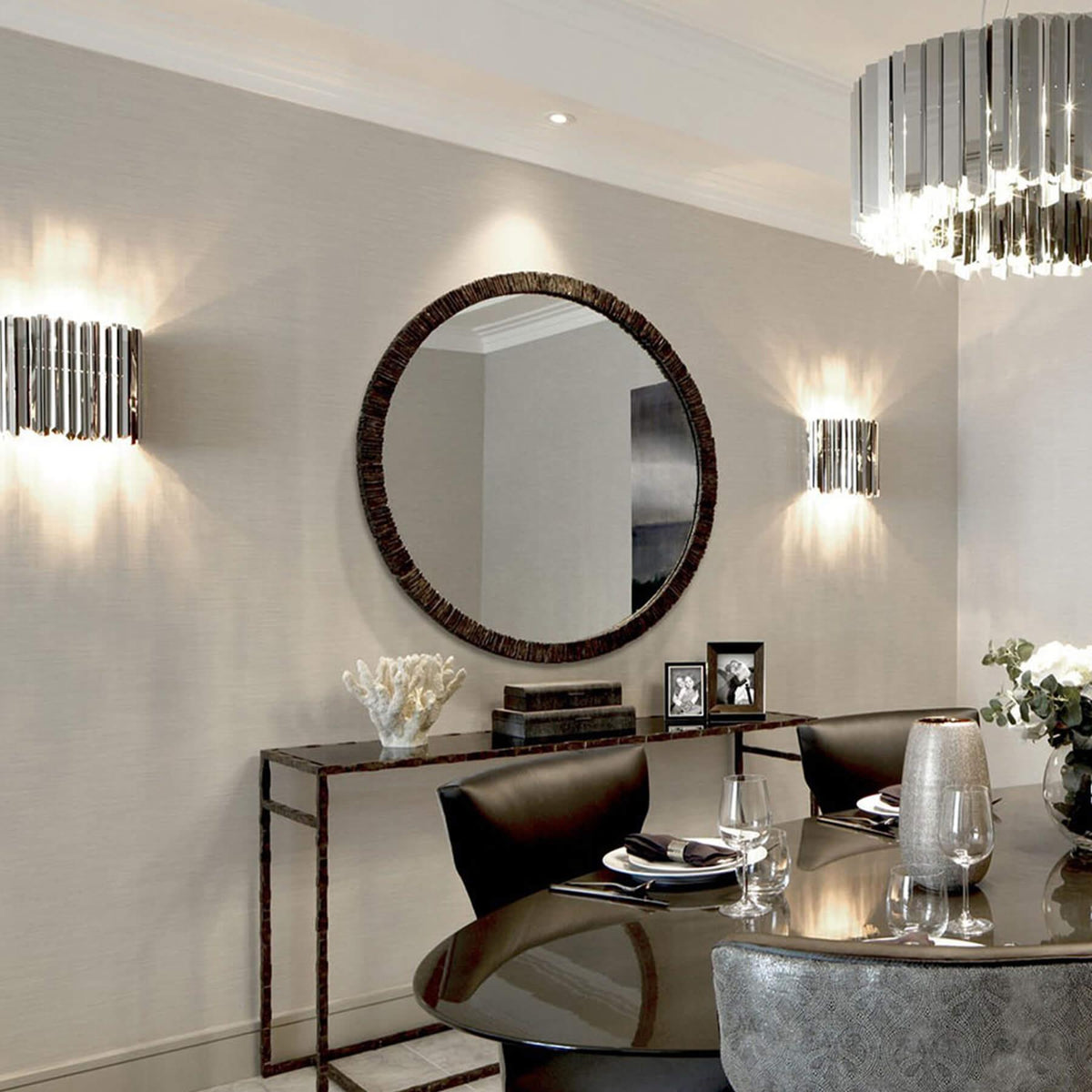 Tom Kirk Lighting Facet Wall Light