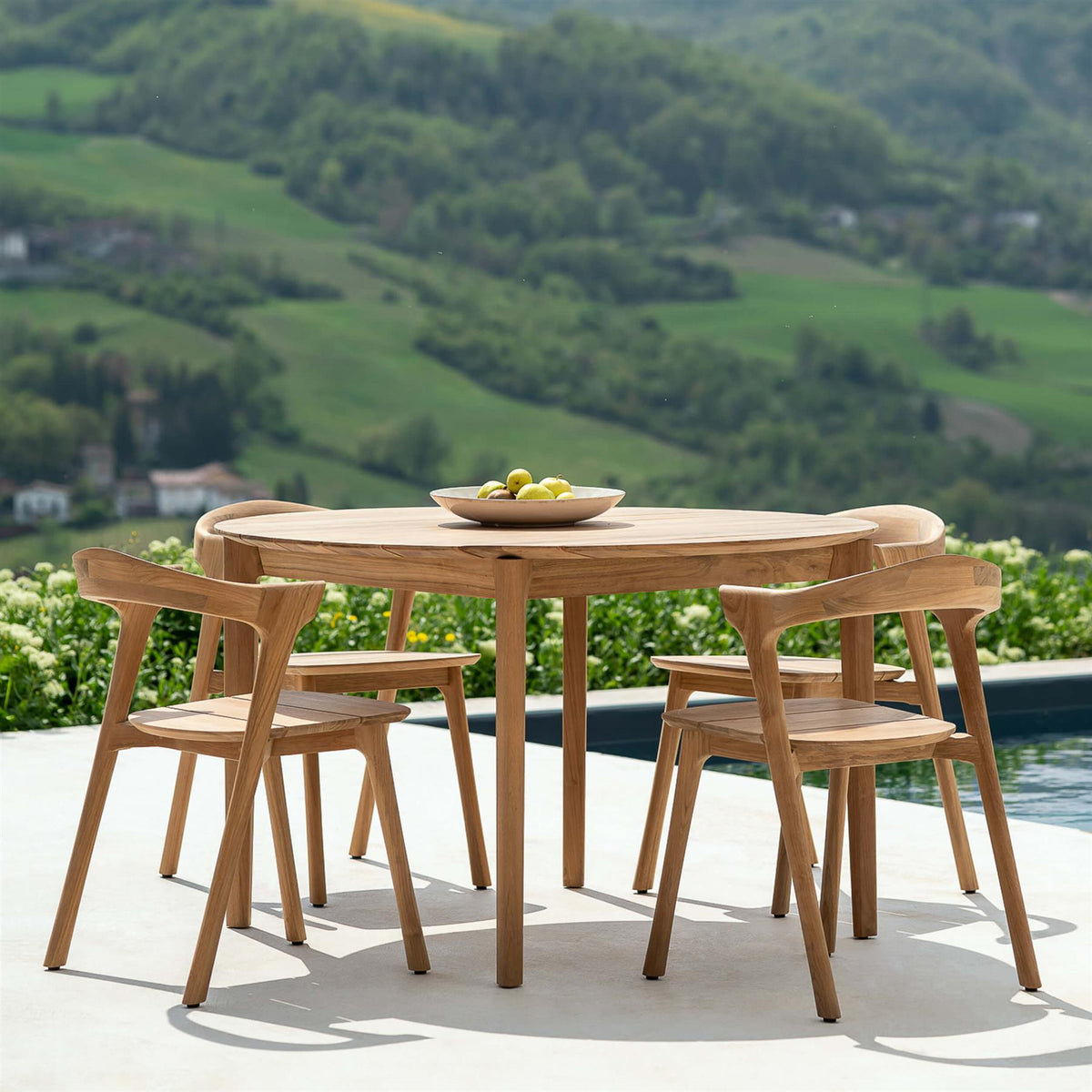 Ethnicraft Bok Outdoor Dining Table - Round