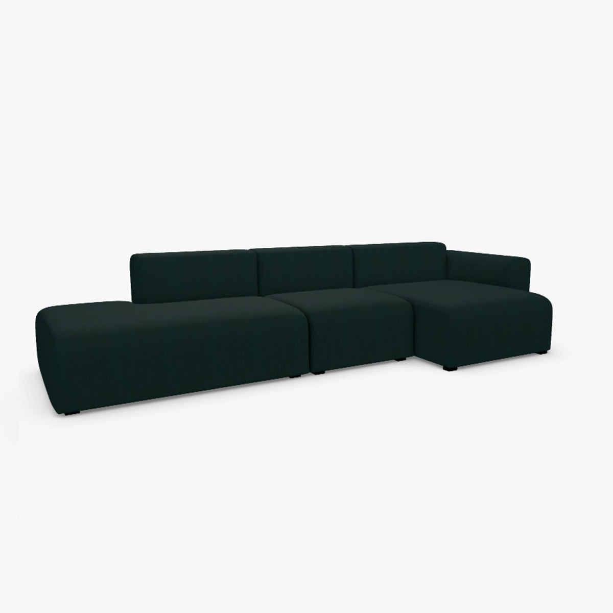 HAY Mags Sofa 3+ Seater Combination 4 Right
