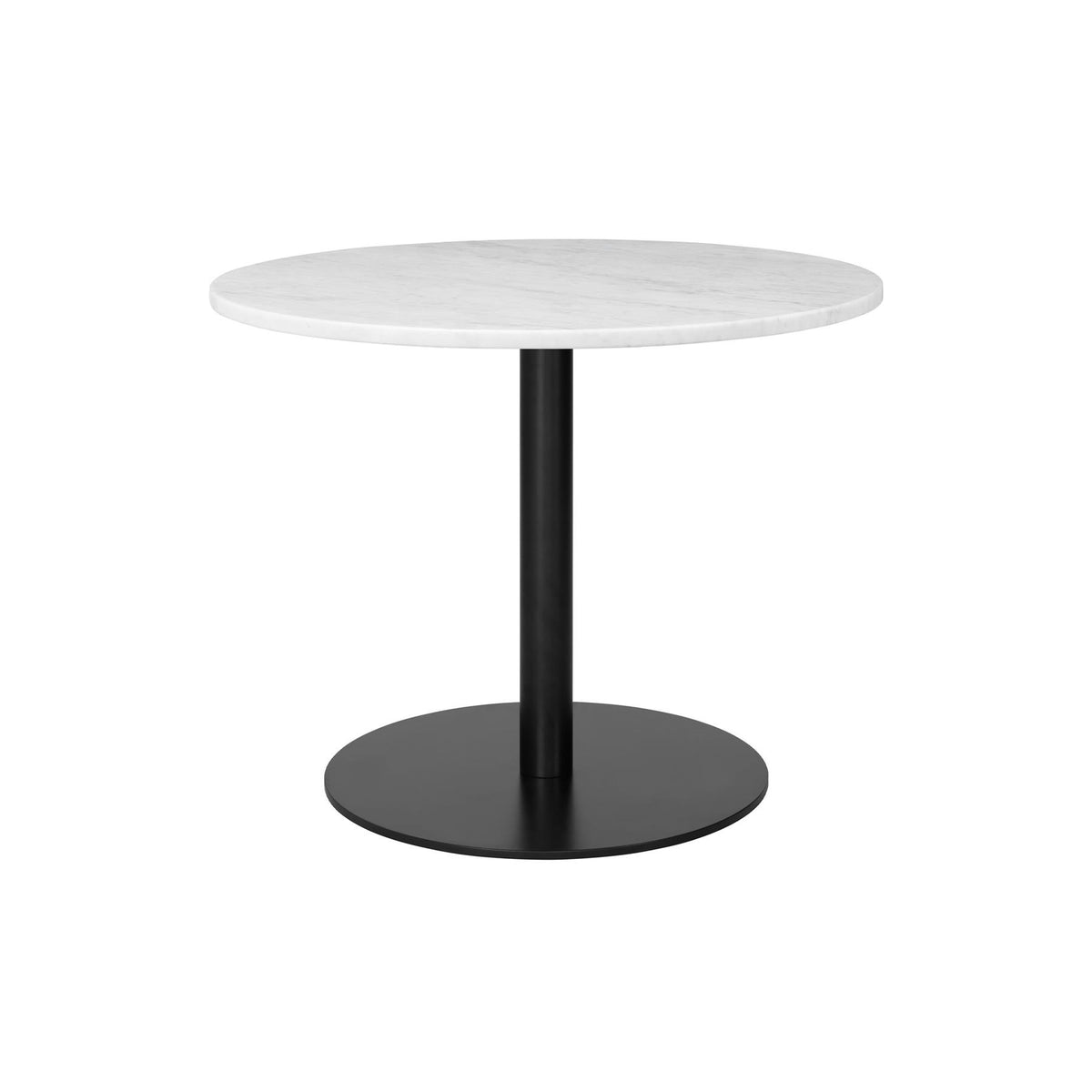 GUBI 1.0 Round Table with Marble Top, 80cm Diameter