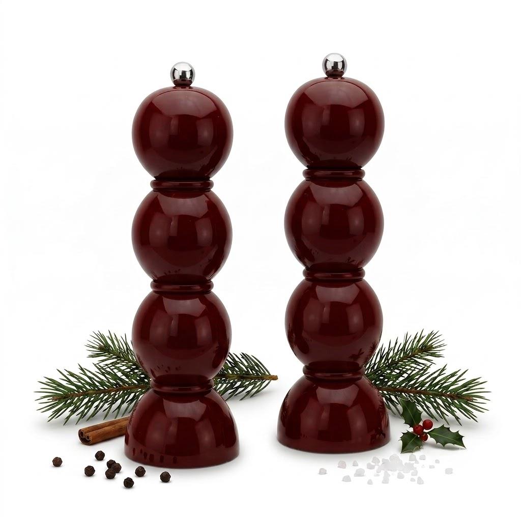 Addison Ross Bobbin Salt & Pepper Christmas Set